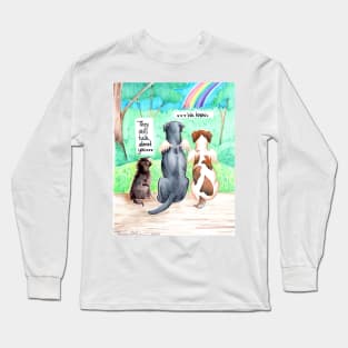 Angel Lab and Spaniel Long Sleeve T-Shirt